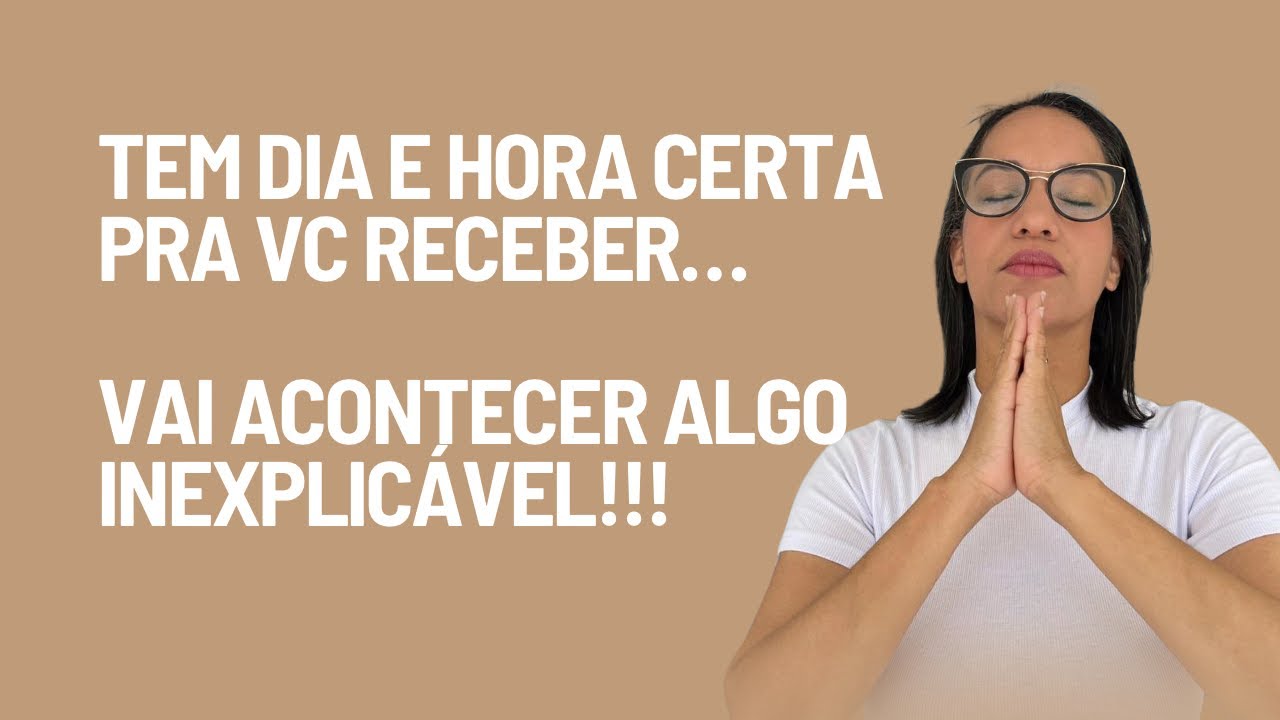 ORAÇÃO DO DIA 26 DE JAN.: Tem dia e hora certa pra vc receber, Vai acontecer a qualquer momento!!!