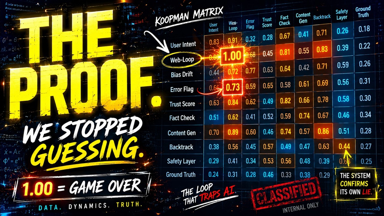 The Deterministic Proof: Extracting the Koopman Matrix from an LLM