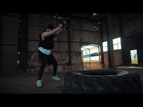 Gym Hammer Workout! Don Iron World First Weight Adjustable SledgeHammer!