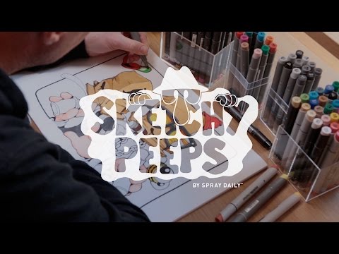 SKETCHY PEEPS 009 - Cheo