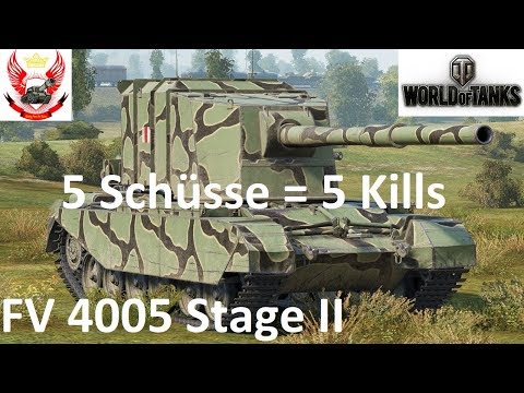 FV 4005 Stage II / Gletscher / 5300 Damage / 5 Kills
