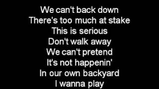 Demi Lovato - Can&#39;t Back Down (Camp Rock 2) Lyrics
