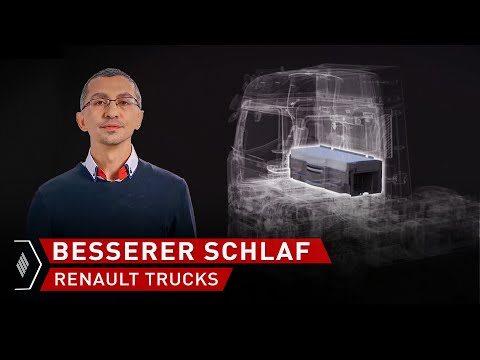 Neue Liege für noch besseren Schlaf | RENAULT TRUCKS