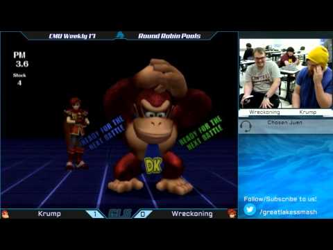 CMU Weekly 17 - Krump (Donkey Kong) vs. Wreckoning (Roy/Falcon)