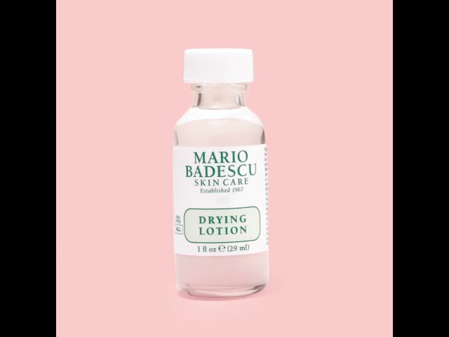Vídeo relacionado con Botella de loción de secado, de Mario Badescu, de 29 ml