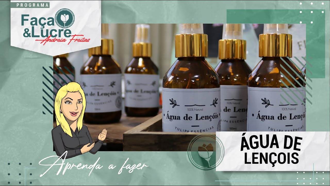 ÁGUA DE LENÇÓIS - 100% natural