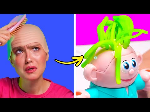 Creative Hair Salon! 💇‍♂️🎨 Playful Plasticine & More Fun Kids Crafts! 😄🌈