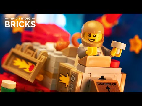 Vidéo LEGO Ideas 40533 : Aventures à bord du vaisseau USS en carton