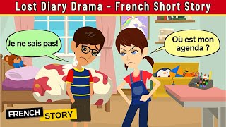Lost Diary Drama - Easy French Conversation for Beginners | Conversation en Français