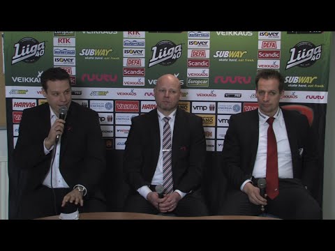 27.12.2014 Lehdistötilaisuus JYP - HIFK