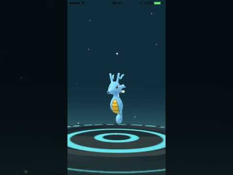 SEADRA TO KINGDRA EVOLUTION AND EU POKEDEX COMPLETE