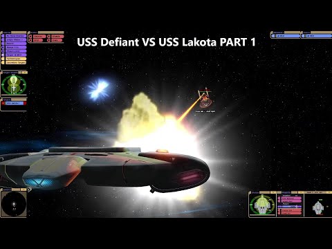 USS Defiant VS USS Lakota | Part 1 | Epic Battle | Star Trek Deep Space Nine | Bridge Commander |