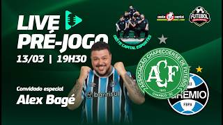 LIVE PRÉ-JOGO | CHAPECOENSE X GRÊMIO | PARTICIPAÇÃO ESPECIAL DE ALEX BAGÉ | BRASILEIRÃO 2026
