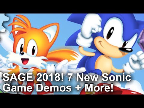 DF Retro Extra: Sonic Chaos 2018, Sonic Z-Treme + 8 More SAGE 2018 Game Demos!