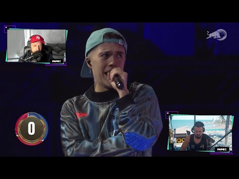 PAPO REACCIONA a GAZIR vs VALLES - T | Cuartos | Red Bull Batalla Internacional 2024