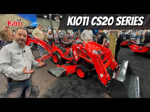 Kioti CS20 Series — Sub Compact Tractor with Big Capabilities