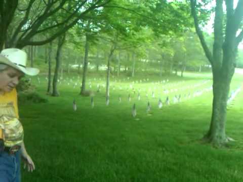 national cemetery in bourne ma, cowboy from the cape