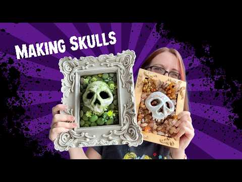 Sculpting a Human Skull Out of Clay