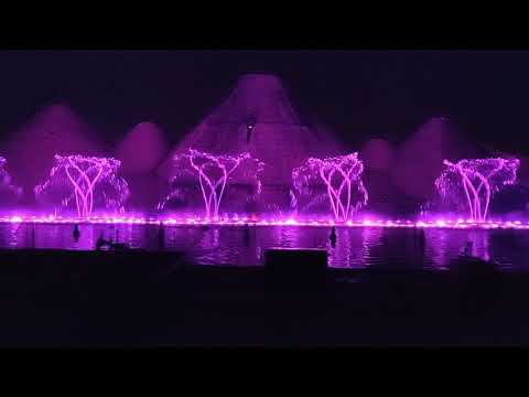 Mesmerizing Musical water fountain Ayia Napa Cyprus - Part 1