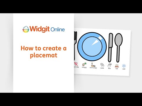 Create a Placemat video thumbnail