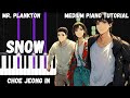 Choe Jeong In - Snow - Mr. Plankton (Medium Piano Tutorial)