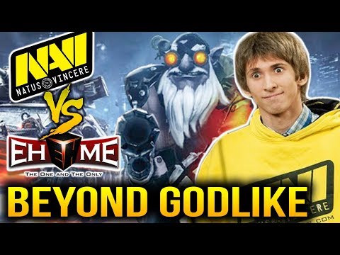 Dendi BEYOND GODLIKE SNIPER - NAVI VS EHOME Dota 2 7.07c