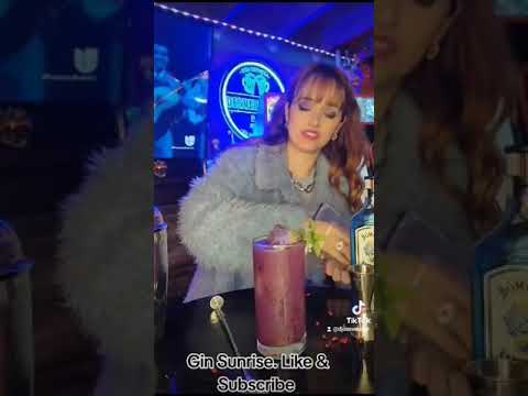 Gin Sunrise Cocktail 🍹