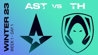 LEC Winter Split 2023 - W1D1 - AST vs TH
