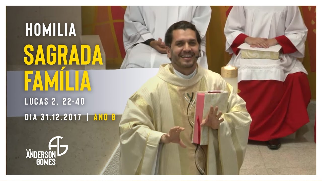 HOMILIA na Solenidade da Sagrada Família de Jesus, Maria e José (Lc 2, 22-40/Ano B) - 31/12/17