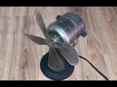 Antiker Ventilator - Restaurierung | Restoring Old Rusty Table Fan