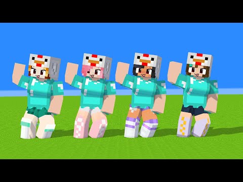 new shuffle me too first meet pro aphmau family and friends - minecraft animation #shorts
