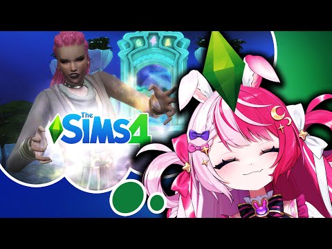 【SIMS 4】 I’m the reaper but I want to be a mage 🎀