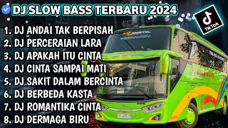 Download lagu DJ SLOW FULL BASS TERBARU 2024 • ANDAI TAK BERPISAH • PERCERAIAN LARA || DJ TIKTOK TERBARU 2024 ♻️ mp3