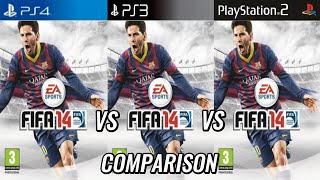 FIFA 14 PS4 Vs PS3 Vs PS2