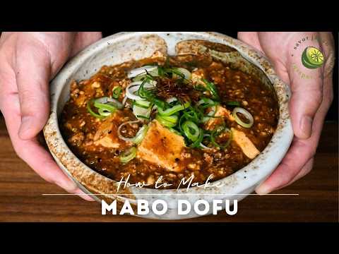 How to Make Japanese Style Mapo Tofu (Mabo Dofu)