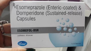 Download lagu Esomeprazole & domperidone | Esomefol-DSR capsule | uses, dose, work, side effects complete infor... mp3