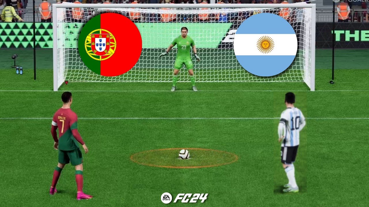 FINAL WORLD CUP 2026 - RONALDO VS MESSI - ARGENTINA VS PORTUGAL - PENALTY SHOOTOUT - FC25