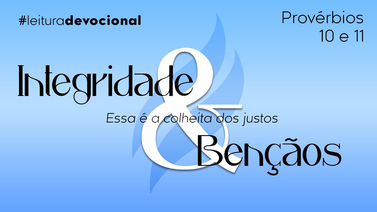 DEVOCIONAL PV 10 E 11