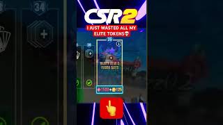WHEN CSR2 TAKES ALL YOUR ELITE TOKENS AWAY! #csr2 #csrracing2