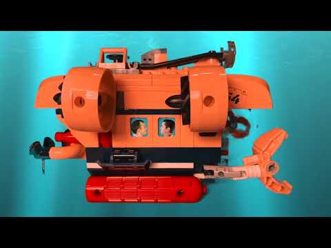 Weisser Hai (Lego Stop Motion U-Boot vs. Hai, DUO SEKL)
