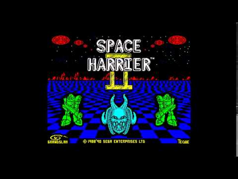 "Space Harrier 2" title music, ZX Spectrum 128k