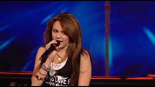 Miley Cyrus - 7 Things (Live @ X Factor 2008)