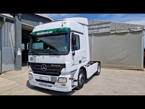 MERCEDES BENZ ACTROS 1844 LS - FIŠ TRUCKS SLOVENIA