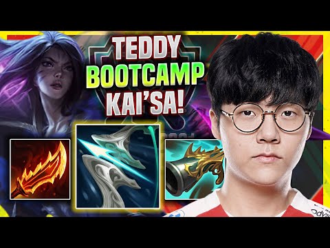 TEDDY IS A GOD WITH KAI'SA IN EUW SOLOQ WORLDS BOOTCAMP! - T1 Teddy Plays Kai'sa ADC vs Twitch!