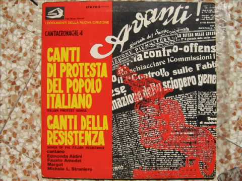 Stornelli d'esilio (anonimo -- Pietro Gori) canta Margot - Cantacronache 4