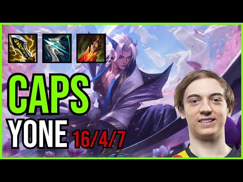 CAPS - YONE vs. SYLAS Mid | EUW GRANDMASTER | PATCH 11.2 | PENTAKILL