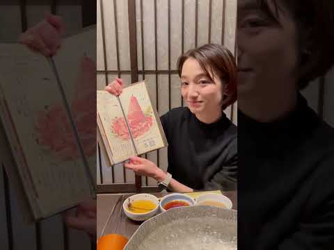 芸術・表現行動学科 【贅沢】高級三大和牛を1万円で食べ比べ #銀座しゃぶ輝 #銀座グルメ