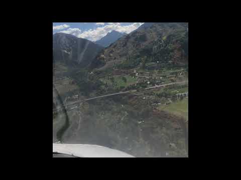 N773AG Landing At Aspen Runway 33