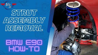 BMW E90 Front Strut Removal and Installation How to #bmw #howto #guide