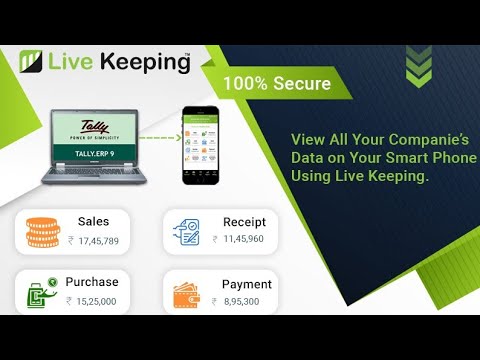 Livekeeping || How to Download Tally Connector